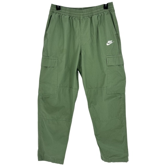 Nike Pants - Nike Sportswear Ripstop Cargo Pants Oil Green Mens Size M Gorp Hiking Utility